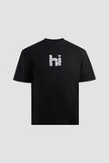 Hi Flower Pattern Tee