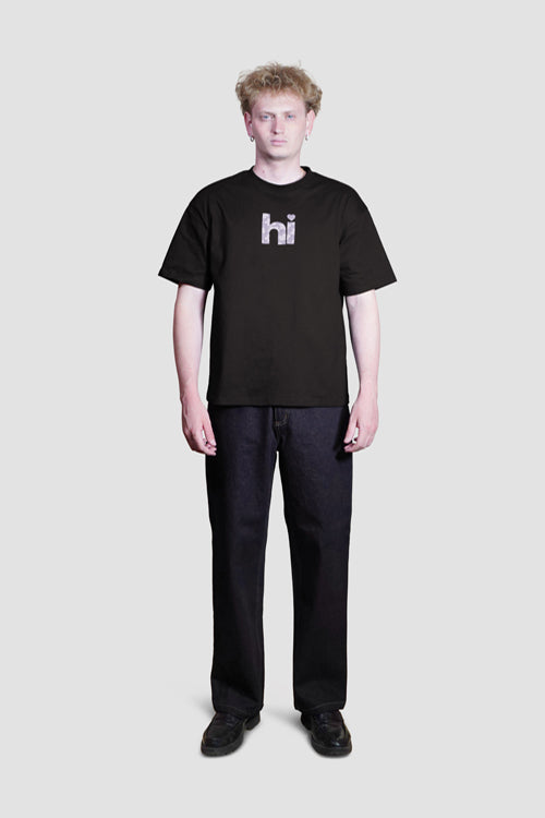 Hi Flower Pattern Tee