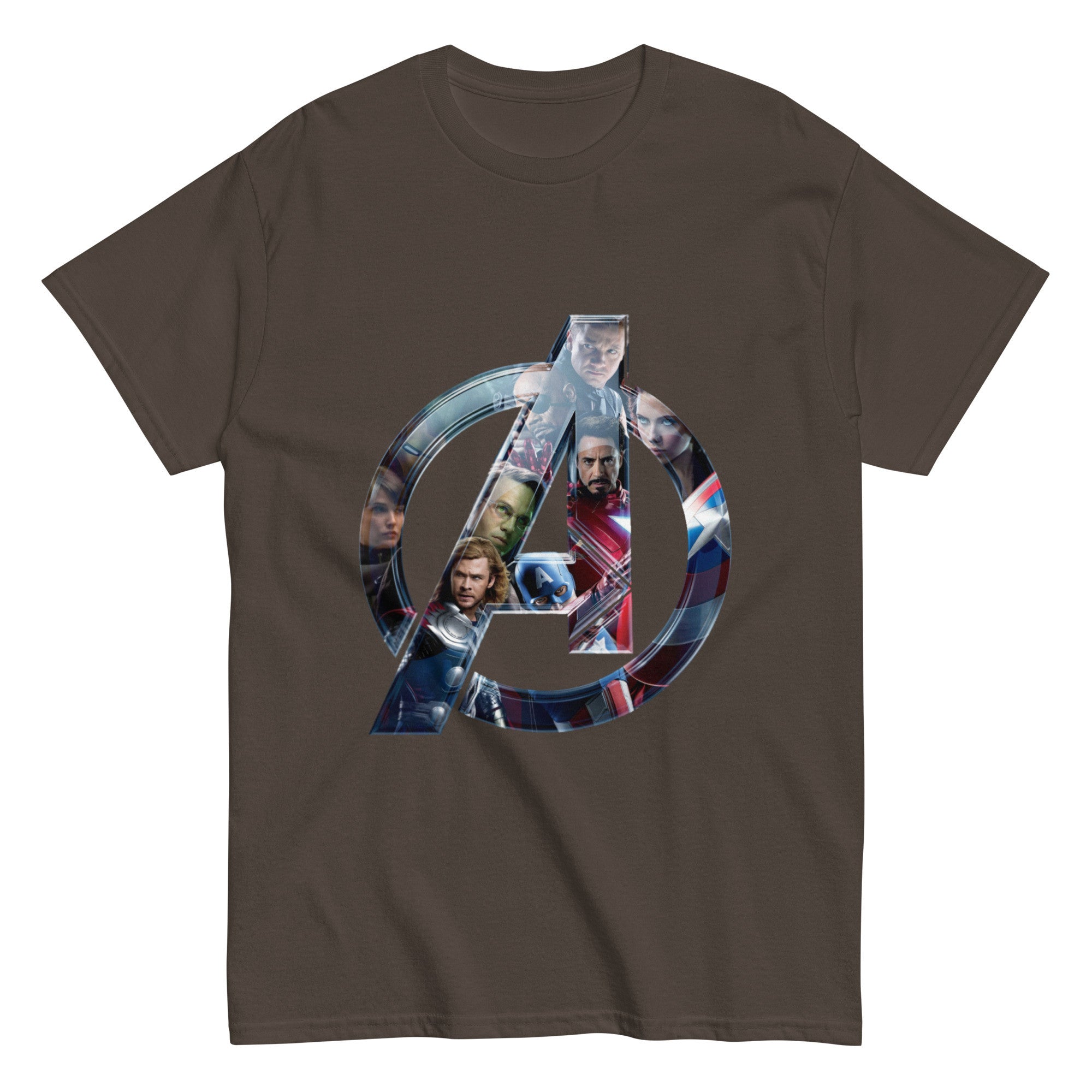 Avengers T-Shirts Marvel Iron Man, Captain America, Thor, Hulk, Black Widow Tees