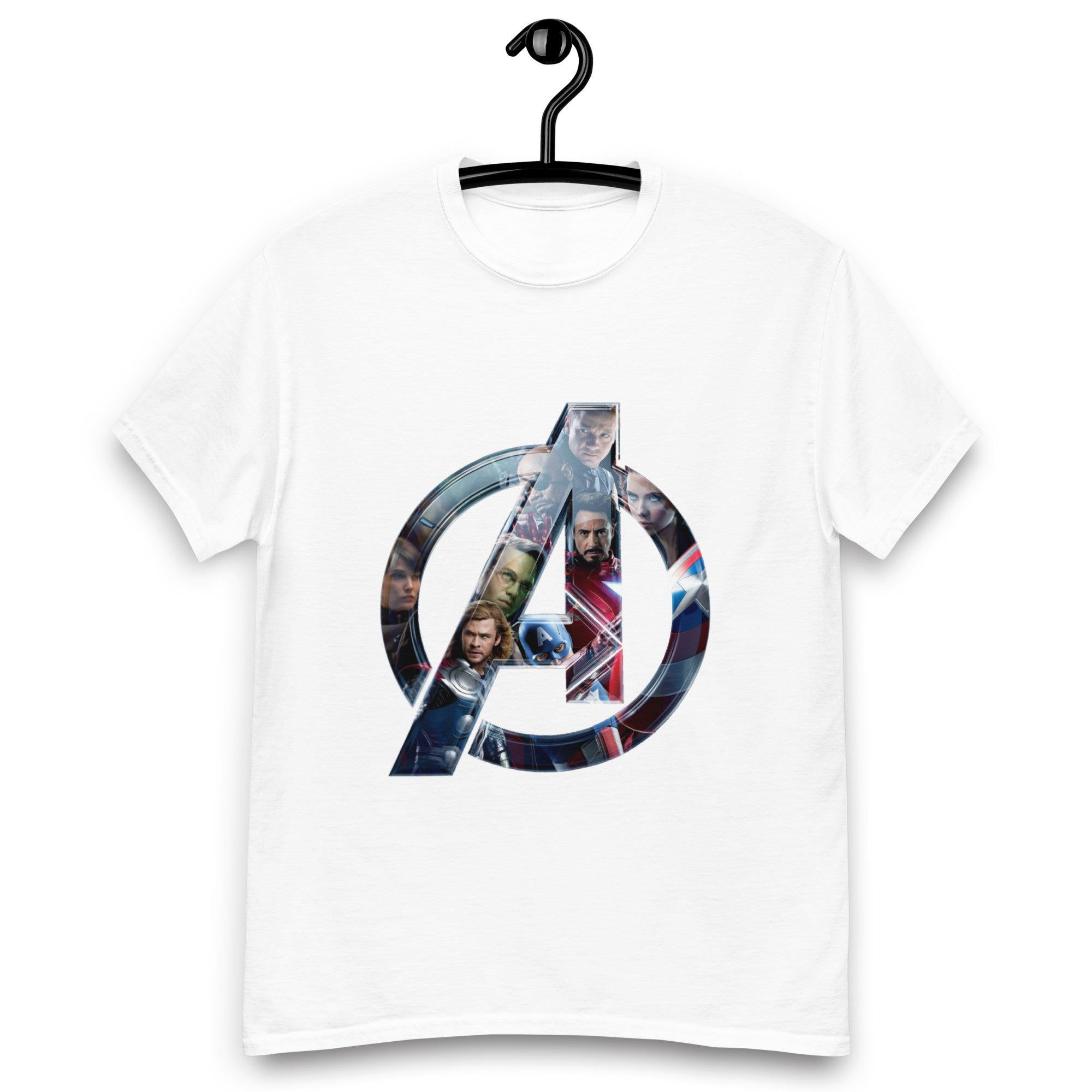 Avengers T-Shirts Marvel Iron Man, Captain America, Thor, Hulk, Black Widow Tees