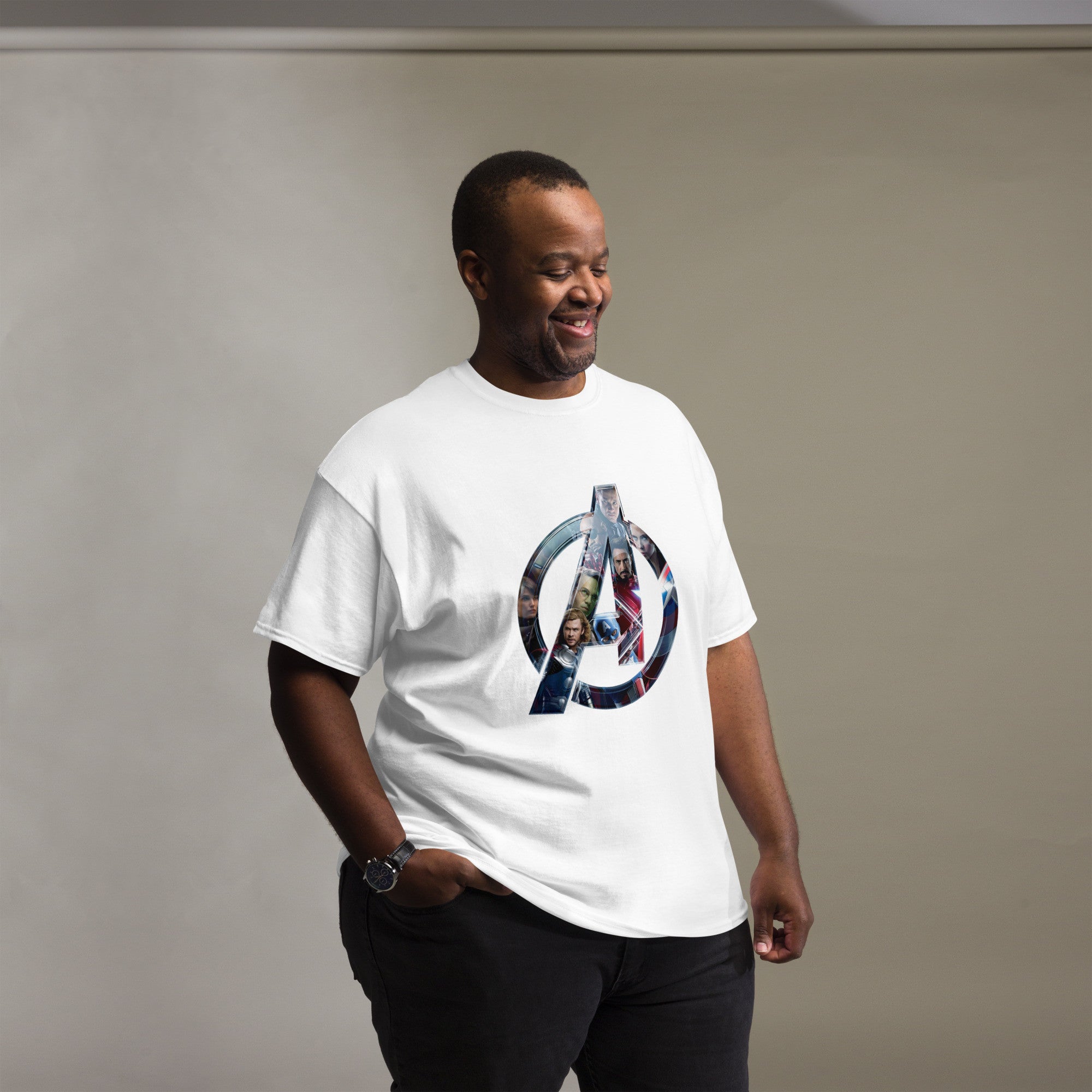 Avengers T-Shirts Marvel Iron Man, Captain America, Thor, Hulk, Black Widow Tees
