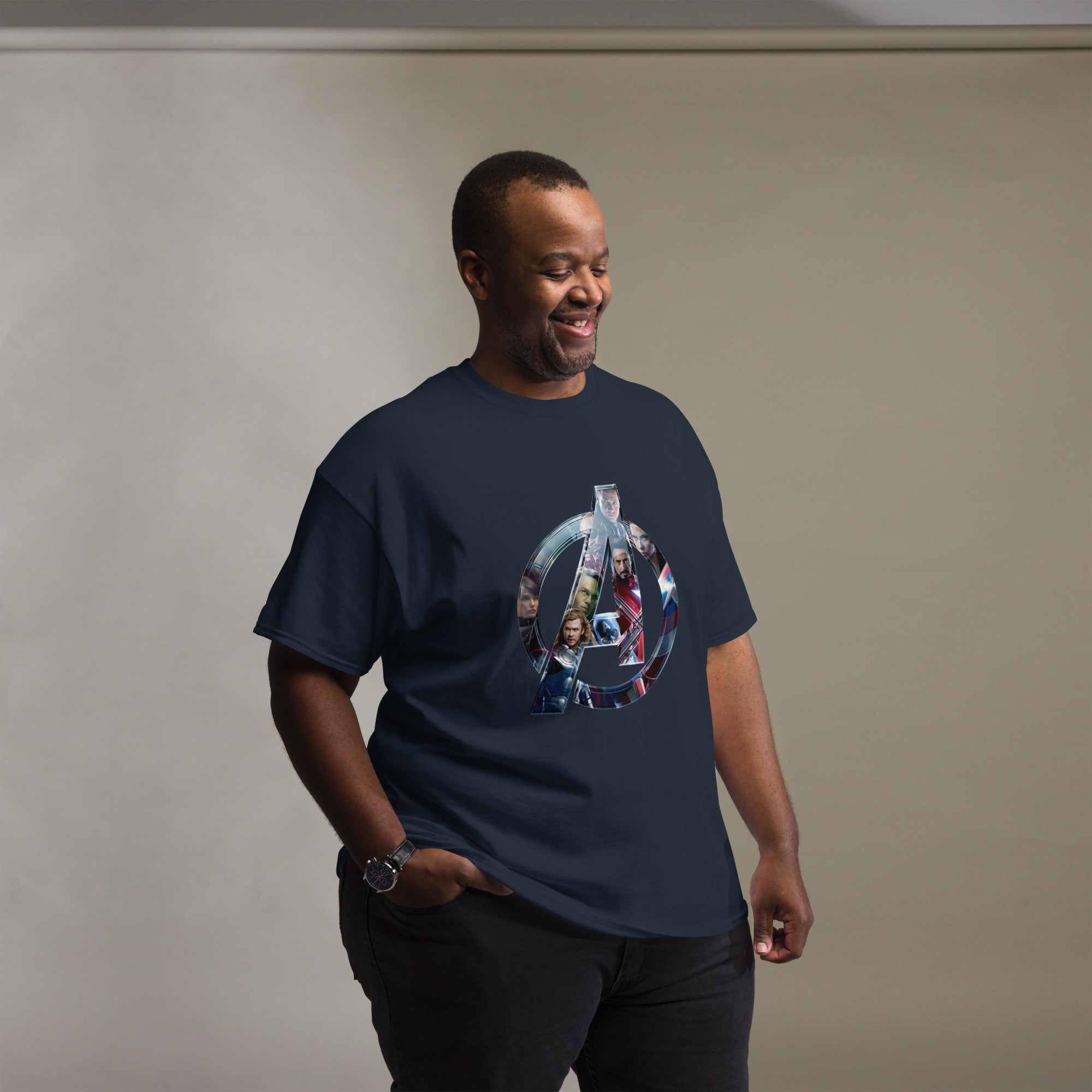 Avengers T-Shirts Marvel Iron Man, Captain America, Thor, Hulk, Black Widow Tees