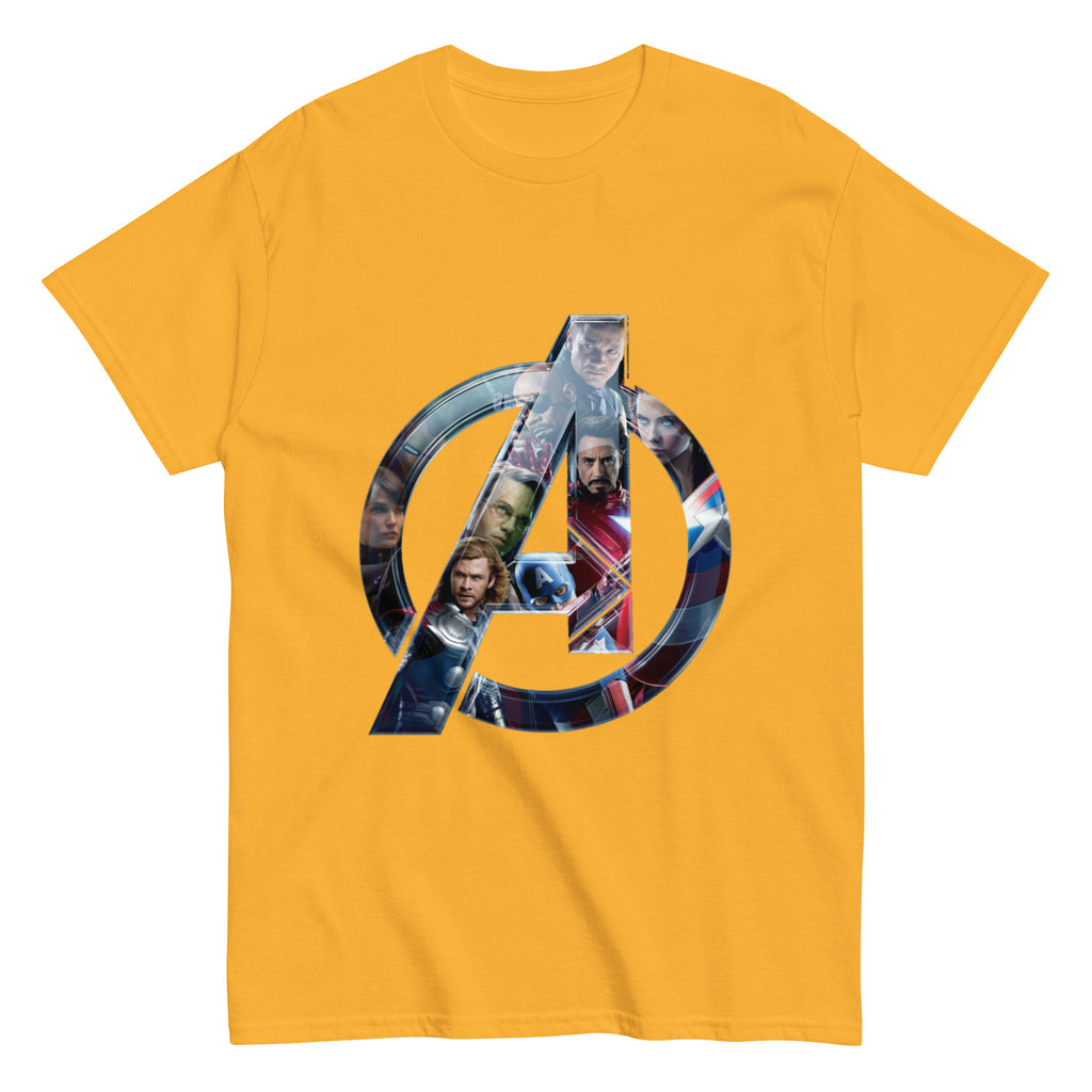 Avengers T-Shirts Marvel Iron Man, Captain America, Thor, Hulk, Black Widow Tees