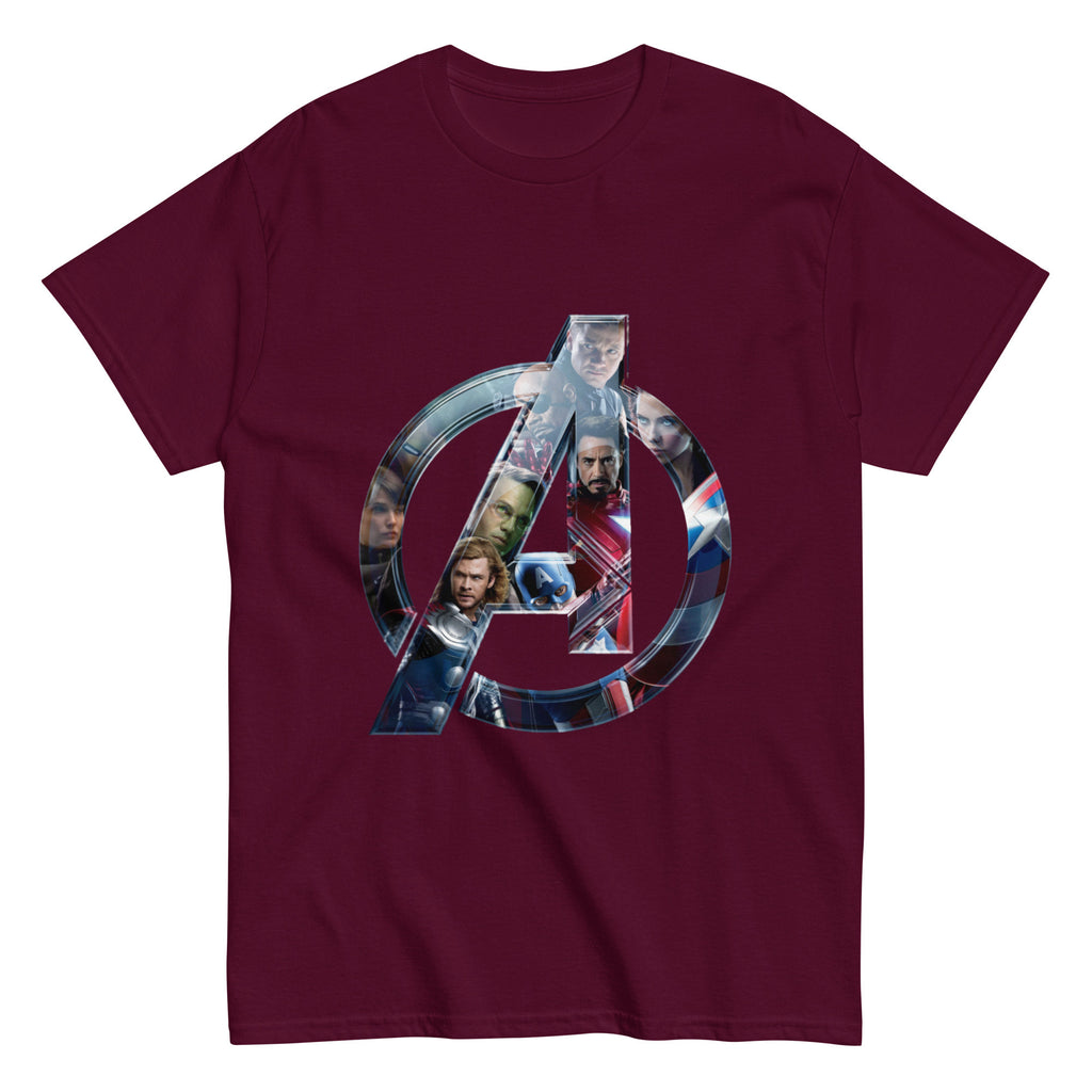 Avengers T-Shirts Marvel Iron Man, Captain America, Thor, Hulk, Black Widow Tees