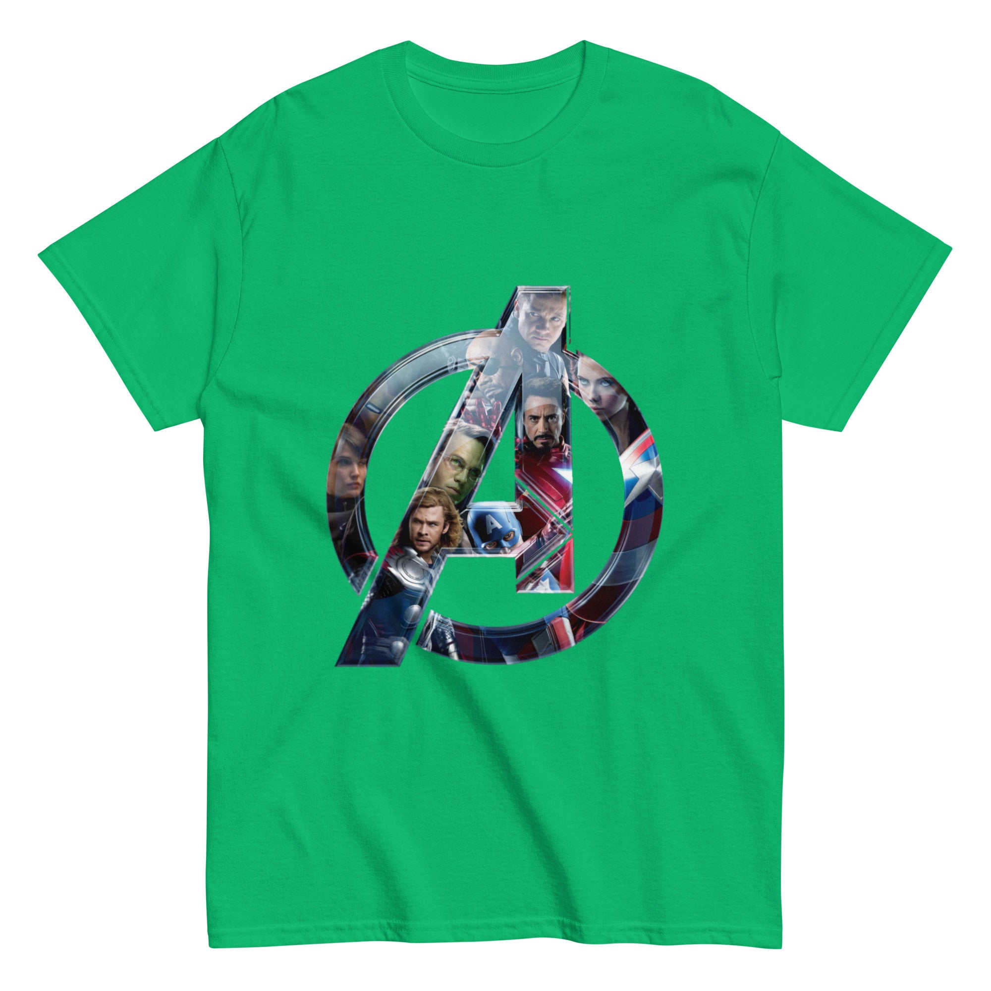 Avengers T-Shirts Marvel Iron Man, Captain America, Thor, Hulk, Black Widow Tees